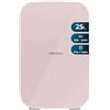 Cecotec Frigorifero Piccolo Bolero MiniCooling 10L Bahamas Rosa. Capacità 10L. Funzionamento 12-220V. Compatibile con Auto e Roulotte. Funzione Freddo e Caldo. Temperatura Regolabile da 7°C a 65°C