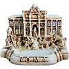 Kocris Casa Rettile Serbatoio Decorazioni Roma Trevi Fontana Acquario Decorazione Antico Rettile Romano Tartaruga Lucertola Serbatoi Ragno Terrario Edificio Decorazione Ornamento Pet