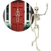 com-four® Scheletro Decorativo per Halloween, Scheletro XL in Plastica | Scheletro con Giunti mobili - Alto Fattore Spaventoso per Halloween