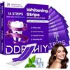 gelpretty 14 Paia Strisce Sbiancanti Denti Viola, Antiscivolo Whitening Strips, Sbiancante Denti professionale, Applicazione Asciutta e Umida, Neutralizzazione Istantanea del Colore, Uso Domestico