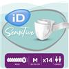 Serenity Id Belt Sensitive Maxi Pannoloni Per Incontinenza Unisex Taglia M 14 Pezzi