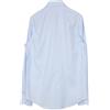 Suitsupply Uomo Camicia 41L/16L Azzurro Slim Taglio Try Su Puro Cotone Classico