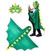 Spooktacular Creations Mantello Halloween con cappuccio dinosauro bambini unisex