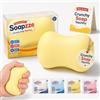 Babuman Crunchy Soap Squishy, Realistico Asmr e carino Sapone Stress Ball, Slow Rising Pallina sensoriale croccante e dalla consistenza piacevole, ideale come bomboniera per feste