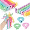 Ainiv 10PZ Corde Elastiche Colorate -Unicorno | Decompressione Stretchy Rope, Giocattoli di Decompressione, Colorful Sensory String, Gadget Compleanno, Regalini Fine Festa