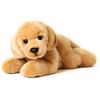 Uni-Toys - Golden Retriever cucciolo, sdraiato - 24 cm (lunghezza) - cane di peluche, animale domestico - peluche