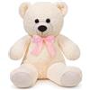 SNOWOLF orsacchiotto peluche Morbido simpatico orso bambola giocattolo animale regalo per i bambini ragazzi ragazze compleanno Natale San Valentino (60m, crema)