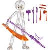 Generico Set di action figure da collezione, personaggi Stickman da (F#) | collezione smontabili, robot articolato con articolazioni multiple, posabilità completa del corpo, per appassionati