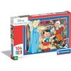 Clementoni - 25756 - Supercolor Puzzle - Disney Pinocchio - 104 Pezzi - Puzzle Bambini 6 Anni, Puzzle Cartoni Animati, Puzzle Disney, Made In Italy