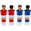 TOYMYTOY SET Giocatori per calcio balilla in Rosso e Blu 4PCS