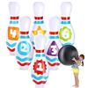 JOYIN Set da bowling gonfiabile gigante per bambini e adulti Riunione Gioco eventi Feste al coperto o all'aperto Compleanno Feste in ufficio