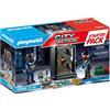 PLAYMOBIL City Action 70908 Starter Pack Ladro e Cassaforte, Giocattoli per Bambini dai 4 Anni