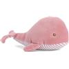 Bukowski Design ab Baby Echo, Piccola Balena di Peluche Rosa, Occhi Ricamati, Altezza 15cm