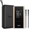 Typhur Sync Gold Dual Wireless WiFi Termometro per carne con custodia per il trasporto, 2 sonde sottili, 6 sensori, segnale 10x più forte, precisione ± 0,-15 °C, base intelligente, lettura affidabile