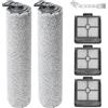 KiimSin Accessori per Dreame H11 / H11 MAX / H12 Core Parti di ricambio aspirapolvere umido e secco, 2 spazzole rullo + 3 Filtro