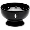 Tatara Porcelain Shaving Soap Bowl | Interni Dimples for Easy Lather | 100% Made in Portogallo | Ergonomic (scuro)