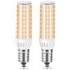 Karyoosi Lampadine LED E14 7W Equivalenti a 60W, Lampadina LED E14, 820LM, Bianca Calda 3000K,Nessun Sfarfallio, Non Dimmerabile, per Cappa Cucina, Frigo, Macchina da Cucire, confezione da 2