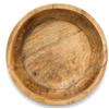 com-four® Ciotola in Legno di Mango | Ciotola decorativa con venatura naturale per frutta, pane, snack, centrotavola e svuotatasche