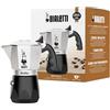 Bialetti New Brikka, Moka pot, l'unica caffettiera in grado di fare un espresso cremoso, 4 tazze, alluminio
