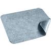 HomeProtect® - Tappetino cattura-sporco - Tappetino per porta super-sottile 2 mm - Zerbino autoadesivo, antiscivolo - lavabile - grigio (48 x 70 cm)