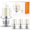 MIAOKE Lampadina LED E26/E27 a Luce calda, luce calda 10W, 900 Lumen, può Ridurre il Consumo Energetico del 90%, Lampadine a Spirale Adatte a Bagni e Ventilatori da Soffitto