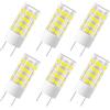 HUAMu 6X G4 LED Lampadina 5W LED Lampadine 51 SMD 2835LEDs Bianco Freddo 6000K LED Luce Lampada Super Luminosa 500LM LED Bulb AC/DC 12V