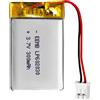 EEMB Batteria Lipo 3,7V 300mAh 602030 con connettore JST2.0, 1 pezzo