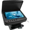 KOROBIE Ecoscandaglio, Mirino visivo for allarme pesce da 5 pollici, telecamera for pesca subacquea con segnale digitale AHD ultra chiaro(25m)