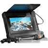 KOROBIE Ecoscandaglio, Fish Finder Telecamera subacquea for pesca 7 pollici 1200TVL 6 LED bianchi + lampada a infrarossi(20M)