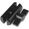 LiRRvb Morsetto di supporto a doppia presa per 17 mm a sfera Clip Holder Mount per Active Life Camera braccio di estensione