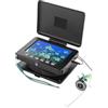 KOROBIE Ecoscandaglio, Telecamera subacquea for pesca DVR Fish Finder da 5 pollici AHD 1280 * 720 Schermo 12 pezzi Lampada a infrarossi 1080P(15M Cable)