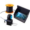 KOROBIE Ecoscandaglio, Fotocamera da pesca subacquea con monitor LCD, impermeabile IP68, cavo 30 m