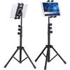 TOPBATHY Supporto per Smartphone e Laptop da Scrivania in Abs e Ferro, Resistente e Antiurto, per Ufficio e Webcast, Design Pratico e Stabile