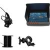 KOROBIE Ecoscandaglio, Kit telecamera 4K con monitor da 5 pollici DVR Telecamera subacquea portatile for pesca visione notturna Pesca 25M