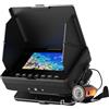 KOROBIE Ecoscandaglio, Telecamera da pesca subacquea 4,3 pollici 1200TVL con 12 lampade Monitor 165° 8500mAH Batteria 30M