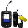 KOROBIE Ecoscandaglio, Fishfinder con sonar cablato HD a colori, ecoscandaglio da 100 m, leggibile alla luce del sole