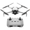 DJI Mini 4 Pro (con DJI RC-N2), mini drone pieghevole per adulti con fotocamera HDR in 4K, meno di 249 g, autonomia di volo di 34 min., distanza di trasmissione video max. di 20 km, C