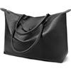 SENDEFN Borsa Shopper Donna Grande, Borsa Tote Lavoro e Viaggio in Pelle Vegana, Borsa a Mano con Cerniera e Tasche Interne, Borsa Spalla Maxi per Ufficio e Tempo Libero