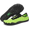 SAGUARO Scarpe da Sport Acquatici Uomo Donna Scarpette Scoglio Traspiranti Leggere Scarpe da Immersione per Piscina Spiaggia Canottaggio Mare Fiume Surf Vela Acqua Cycling, Verde Lime, 39 EU