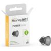 Hearing360 8 Cupole Cupoline Power 4.0 per Apparecchi Acustici SIGNIA e PHONAK RIC e Open Fit (S 9mm), confezione da 8