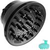 Flintronic Diffusore per Capelli, Diffusore Capelli Ricci, Diffusore Universale, Portatile Universale dei Capelli Diffusore, Diffusore Capelli Pieghevole per Asciugacapelli da 1,7 a 2,9 pollici