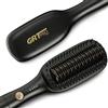 GRT PRO Spazzola Lisciante per Capelli Larga 51mm Piastra Capelli 2-In-1 40M Di Ioni Anti-Crespo Controllo Temperatura PTC Ceramica 140-230°C Spegnimento Auto 30min Riscaldamento Rapido Sicurezza Anti-Scotta