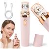 AOUZOVLI Epilatore Viso Donna, Flawless Epilatore, Delicato E Confortevole, Ricaricabile Tramite USB, Adatto Per Visos, Labbra, Mento, Zona Bikini, Braccia E Ascelle — Depilatore Viso Donna