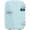 Cecotec Mini Frigorifero Bolero MiniCooling 4L Habana Light Blue, 12V-220V, Compatibile auto e roulotte, Funzione di raffreddamento e riscaldamento, Intervallo temperatura 5-65°C, Trasporto facile