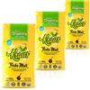 Yerbox Kraus Yerba Mate Tè Tradizionale Con Palo 1.5kg (500g x 3) + Campione Regalo (40g):Ricco di antiossidanti e vitamine, accelera il metabolismo, senza zucchero | Argentina