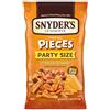 Snyder's of Hanover Pezzi di pretzel, formaggio cheddar, formato festa, 510 g