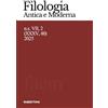 Rubbettino Filologia antica e moderna. Nuova serie (2025) (Vol. 60)