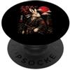 Cyberpunk Visual Kei J-Rock Ramen Japan Anime Japan Samurai Tattoo K-Pop Y2K Manga Geisha Kawaii PopSockets PopGrip Adesivo
