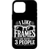 Optical Optometry Eye Care Designs Custodia per iPhone 16 Pro Max Ottico Mi piacciono le cornici e forse 3 Persone Occhiali