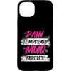Mud Run Marathon Outfits Schlammlauf Des Custodia per iPhone 15 Plus Pain Temporary Mud Forever Muddy Race Mud Run